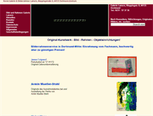 Tablet Screenshot of galerie-lamers.de